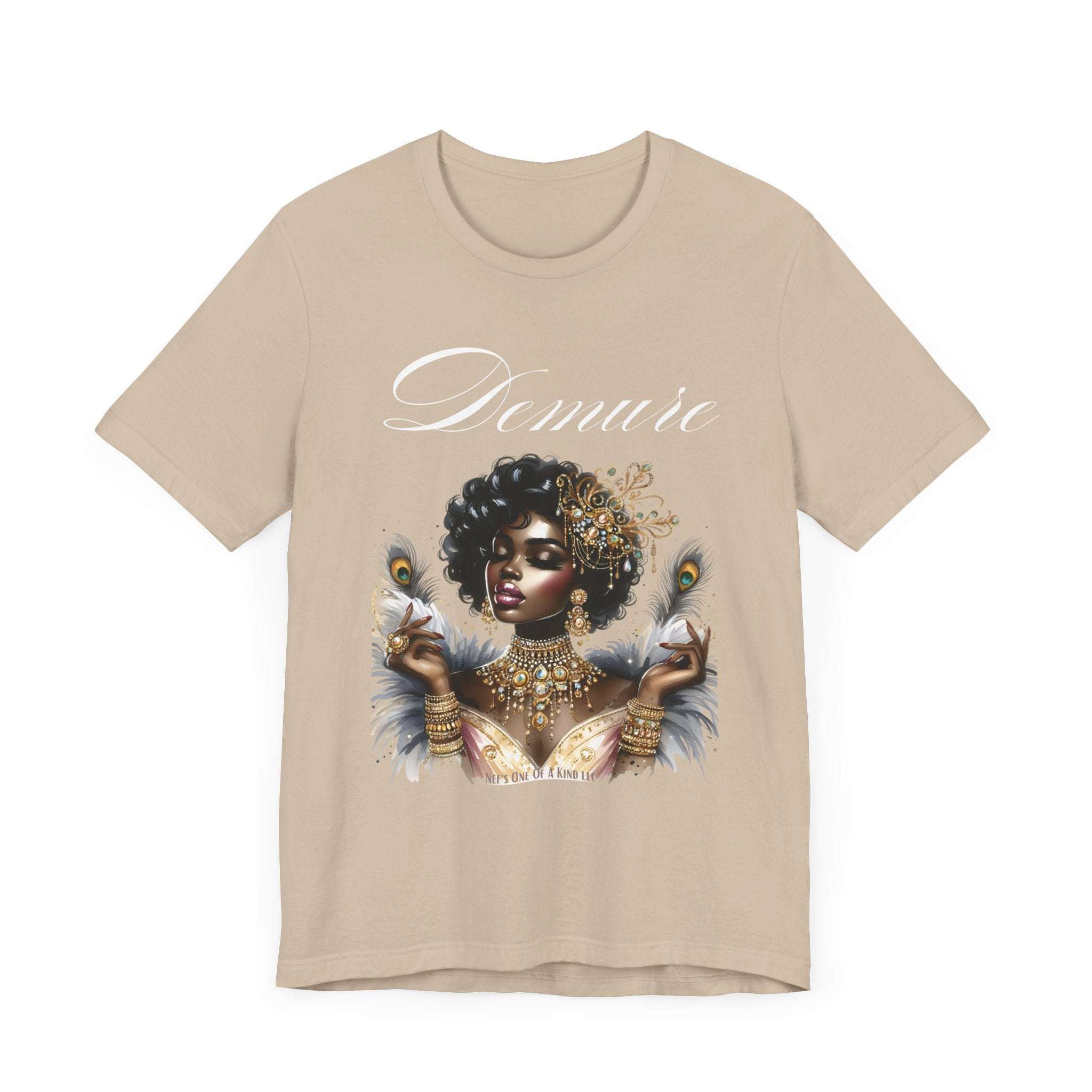Demure Mindful Jersey Short Sleeve Tee